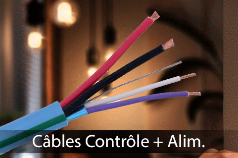 C&acirc;bles Contr&ocirc;le et Alimentation